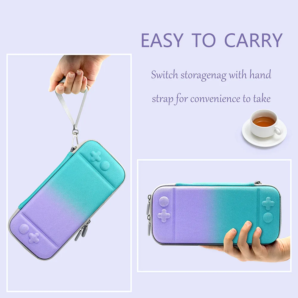 

Case For Nintendo Switch Lite Console Bundle Case Protective Case Hard Carrying Storage Bag Switch Lite Pochette Game Accessory