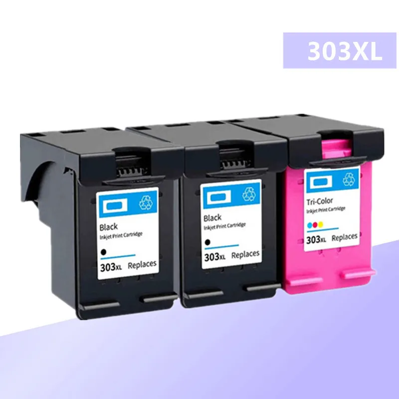 Картридж с чернилами 303XL совместим HP 303 Hp Envy 6220 6222 6230 6234 6252 6255 7120 7130 7132 7155 |
