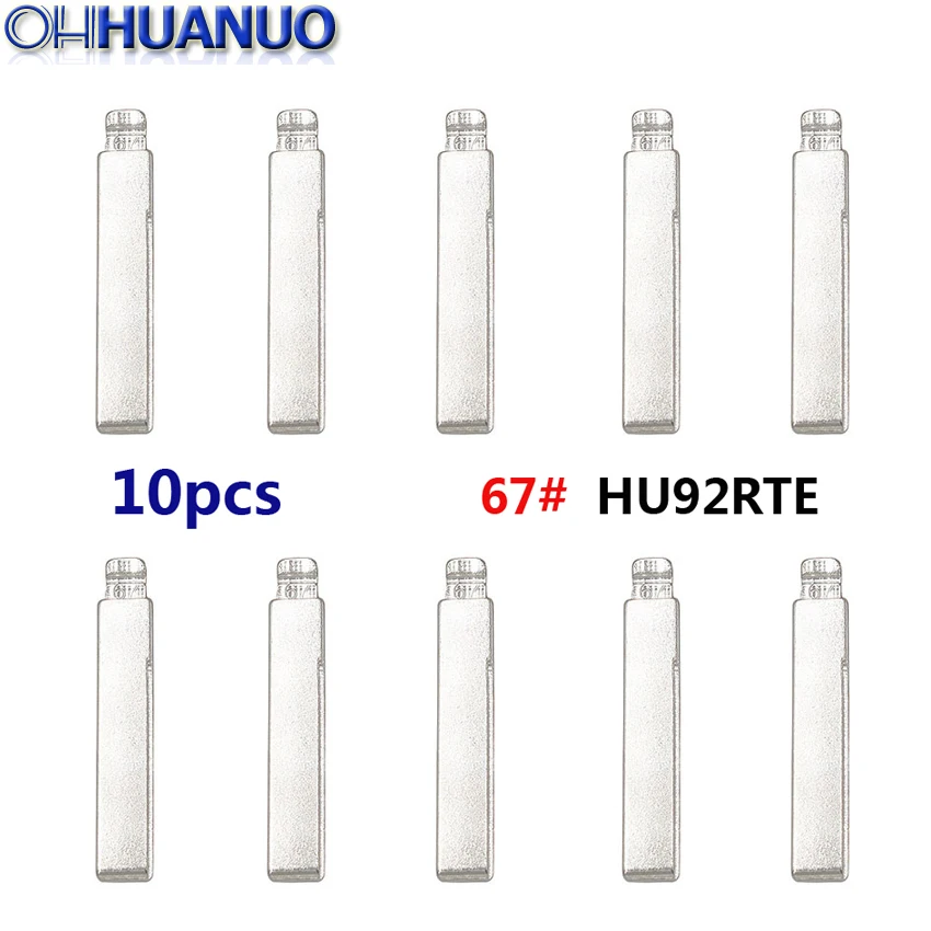 10 шт./лот Универсальный Новый № 67 Складной автомобильный ключ дистанционного