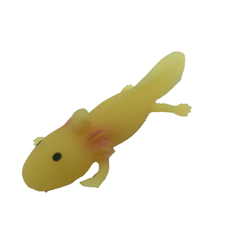 Забавный брелок антистресс сжимаемая рыба гигантская саламанда игрушка для