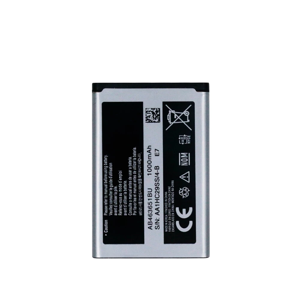 Оригинальный аккумулятор DORAYMI 1000 мАч для Samsung S5620I S5630C S5560C J808 F339 S5296 C3370 C3200 C3518 S5610