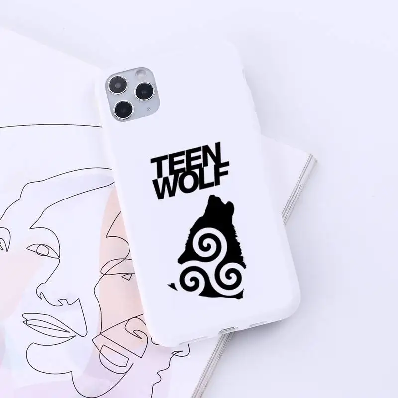 

Teen Wolf Derek Hale Stilinski 24 fundas Phone Case Candy Color for iPhone 6 7 8 11 12 s mini pro X XS XR MAX Plus