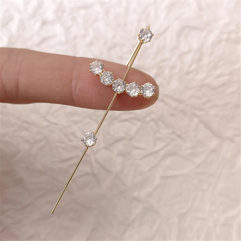 1 шт. ювелирное изделие для тела Пирсинг в виде капель с кристаллами форме женская