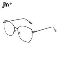 jm blue light glasses frame vintage computer clear men women fake glasses