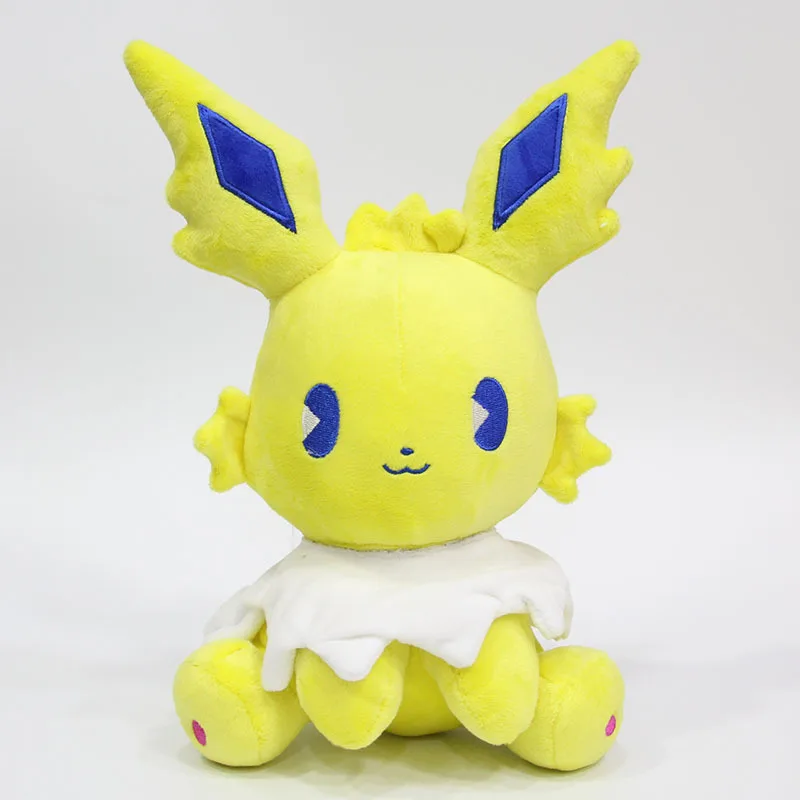 Jolteon Летний праздник Сода eevee Семья Плюшевые kawaii Sylveon Leafeon кукла Jolteon Macaron цвет мягкая игрушка подарок для друга - Цвет: Jolteon