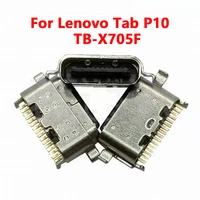 2 50pcs usb type c power connector jack for lenovo tab p10 tb x705f type za44 x705f usb c charging dock charge socket port