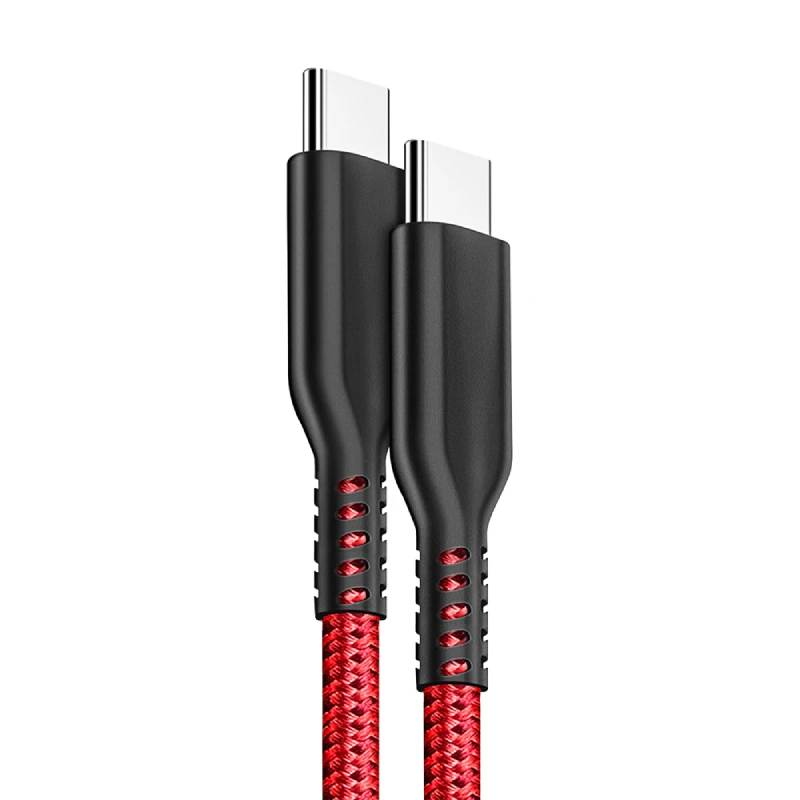 

EDIYUN USB Type C TO USB Type C 60W PD Cable USBC Cable TO USB C Charging Cable for Pc Laptop Alloy Connector Type-C Cable