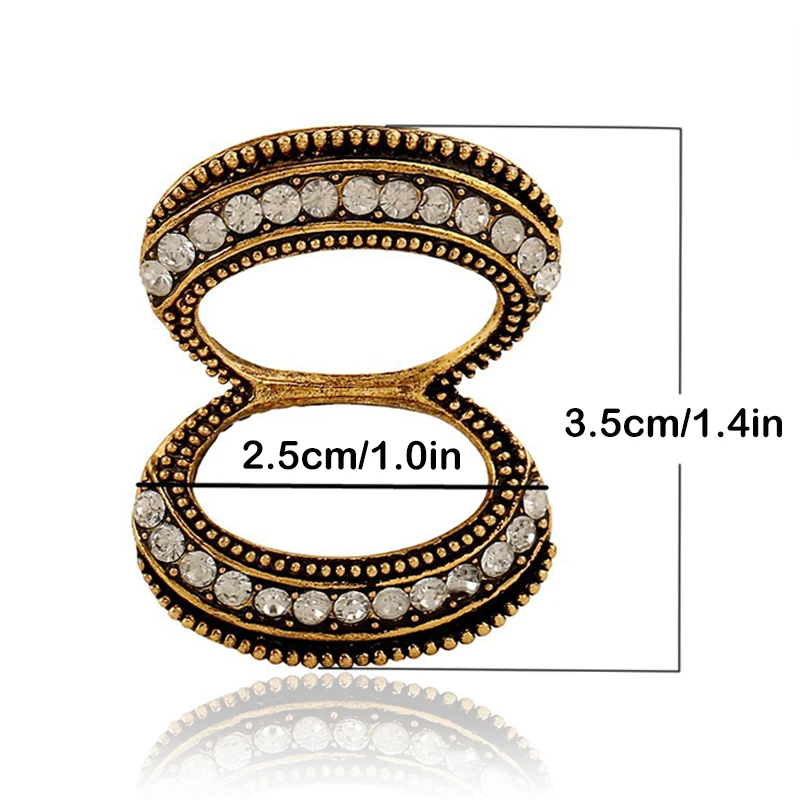 Классические ювелирные изделия шарфы застежка рандомный зажим булавки для