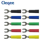 Cleqee P4002 10 шт. 5 видов цветов (в ширину) 6 мм Вставка Тип U Тип и Y Тип вставка гарпун сварки Вставка 4 мм разъем типа 