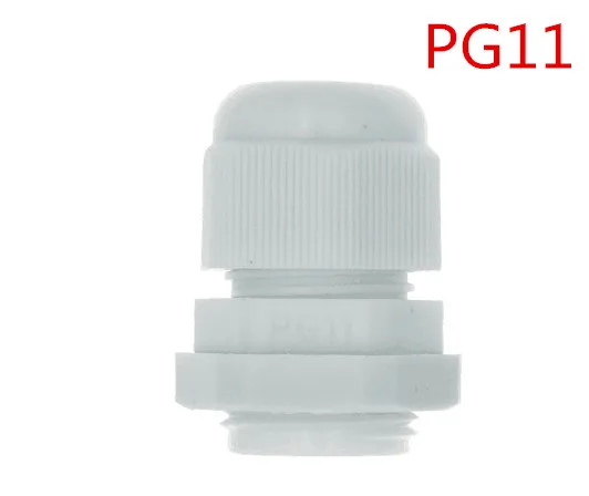 10 шт. IP68 PG7 PG9 PG11 для проволочного кабеля 3-6 5 мм-10 мм CE белый водонепроницаемый