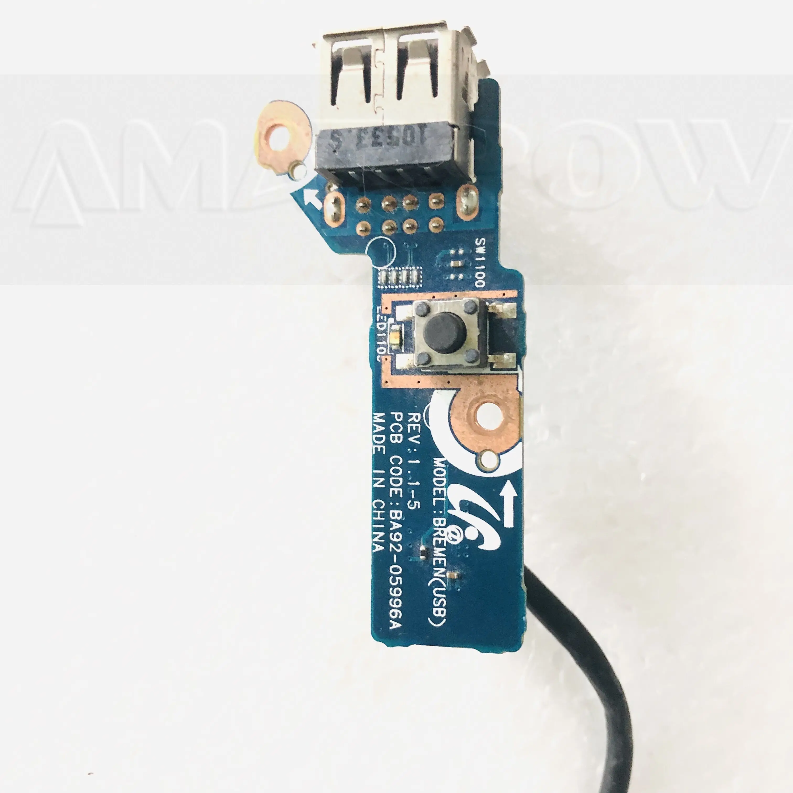 Оригинальная плата для Samsung R530 R540 R580 R730 R780 RV510 блок питания USb выключателя