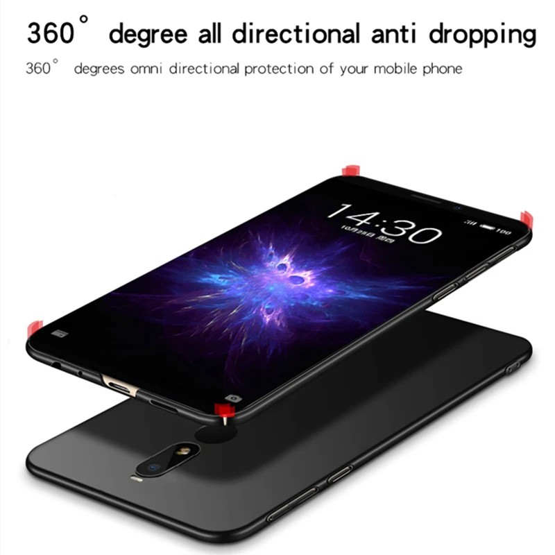 Чехол для Meizu Note 8 стильный Гладкий Ультратонкий чехол телефона из поликарбоната