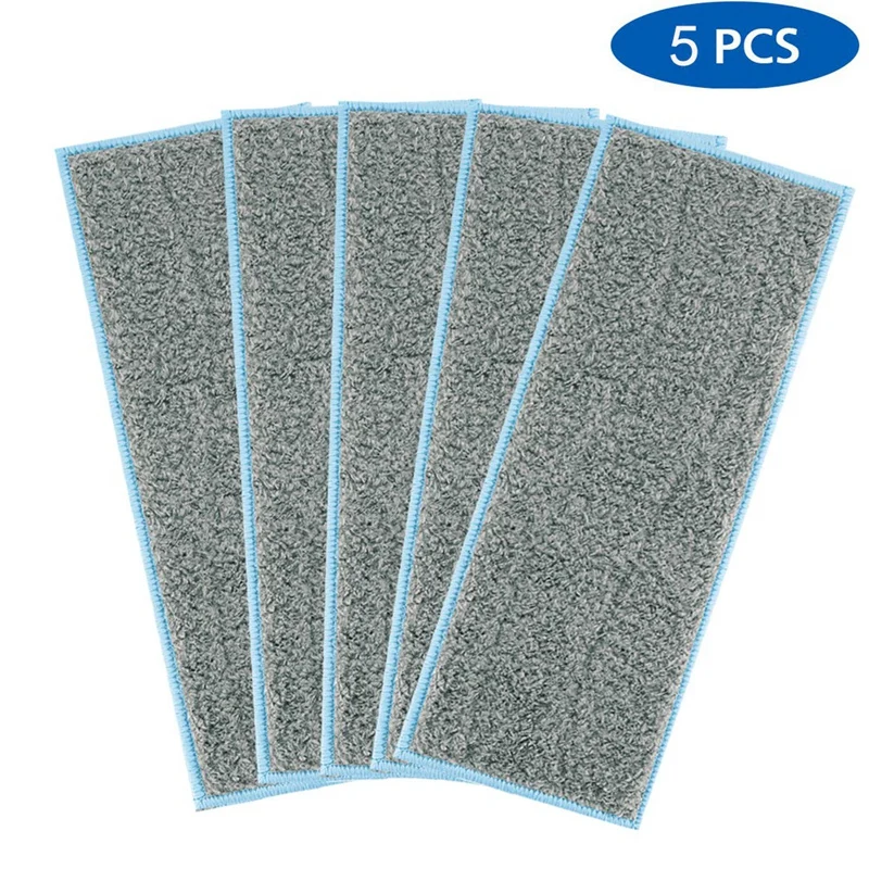 5 Pack Washable Wet Mopping Pads Compatible for Braava Jet M Series Reusable IRobot M6 (6110) | Бытовая техника