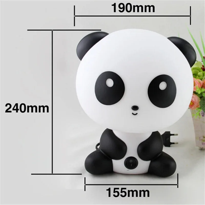 

LED Night Lamp Cute Cartoon Panda Night Light Baby Bedroom Lamps Sleep Led Kid Lamp Bulb Table Lamps For Children's Gift