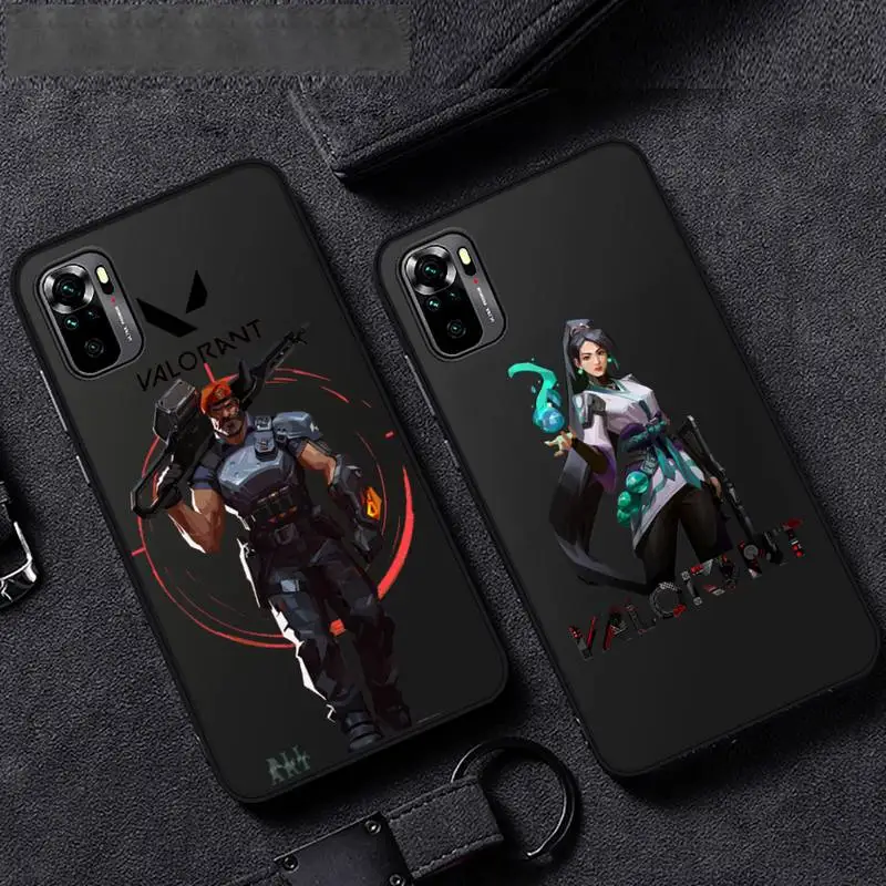 

Valorant Phone Case For Xiaomi Mi Redmi Note 7 8 9 pro 8T 9T 9S 9A 10 Lite pro