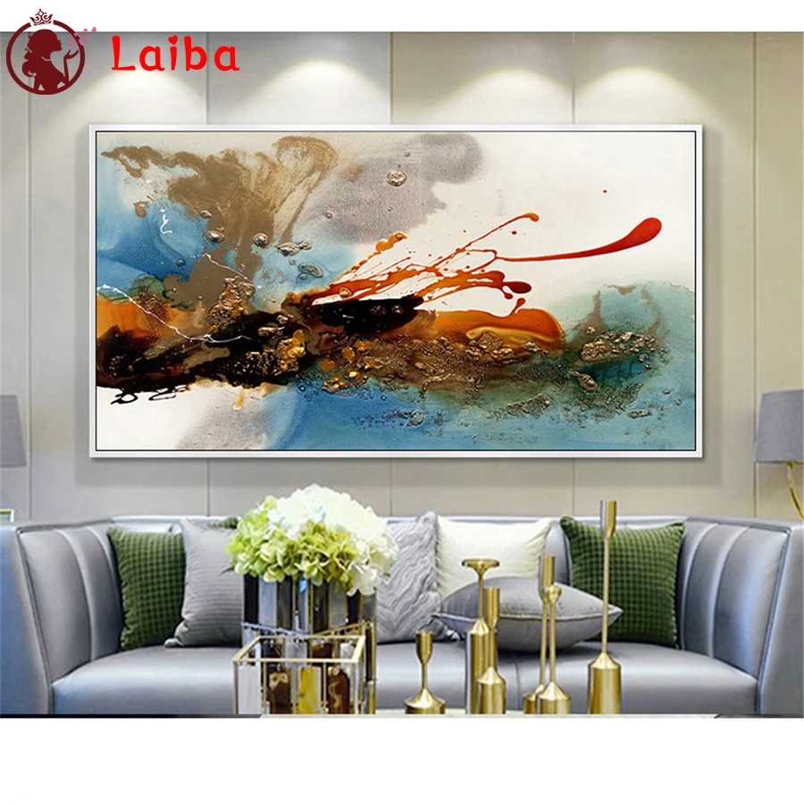 

Diamond Mosaic Colorful abstract clouds Picture Of Rhinestone Diamond Painting Cross Stitch Embroidery Needlework Wall Ar