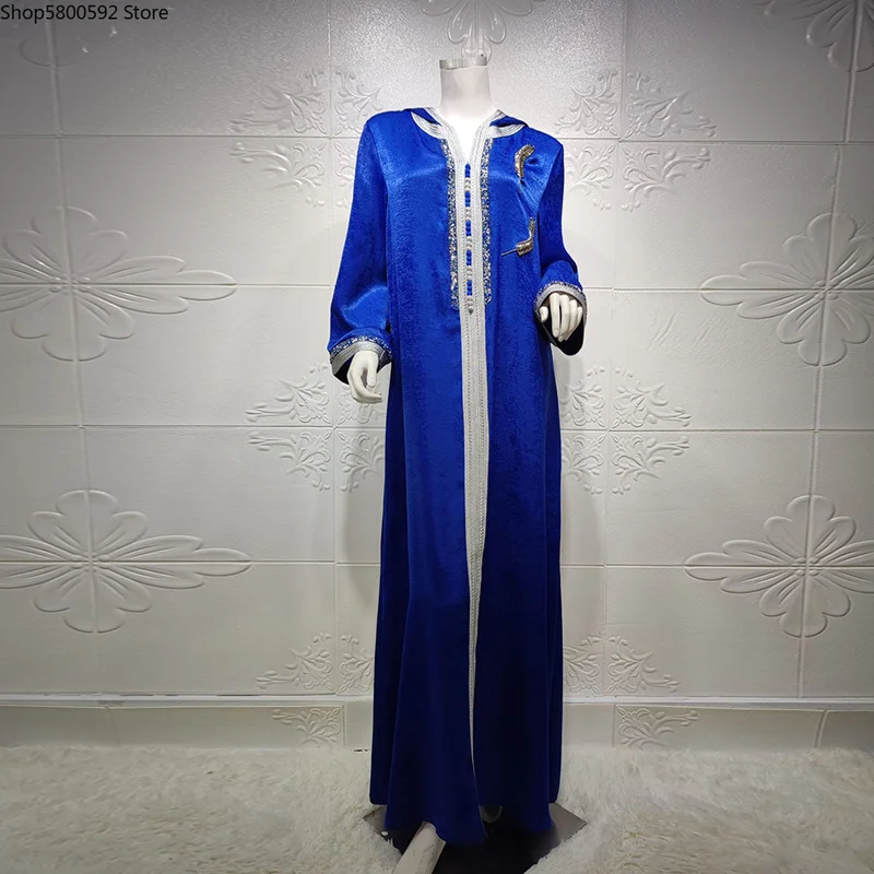 Рамадан ИД Мубарак Абаи Дубай Турция хиджаб мусульманский купальник длинный