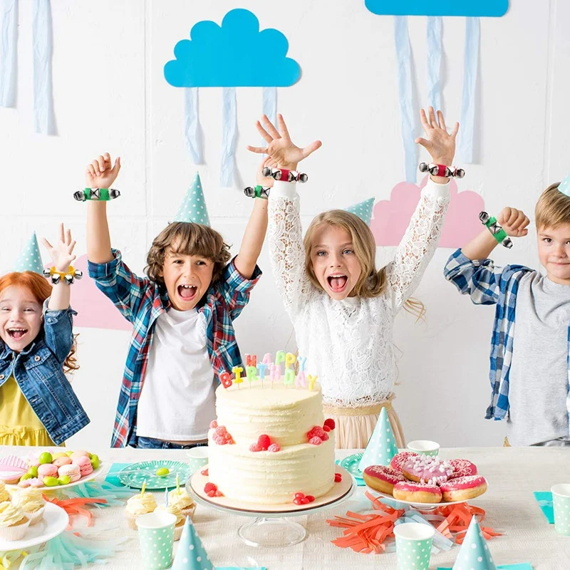 Группа колокольчик на запястье браслеты Джингл музыкальные колокольчики