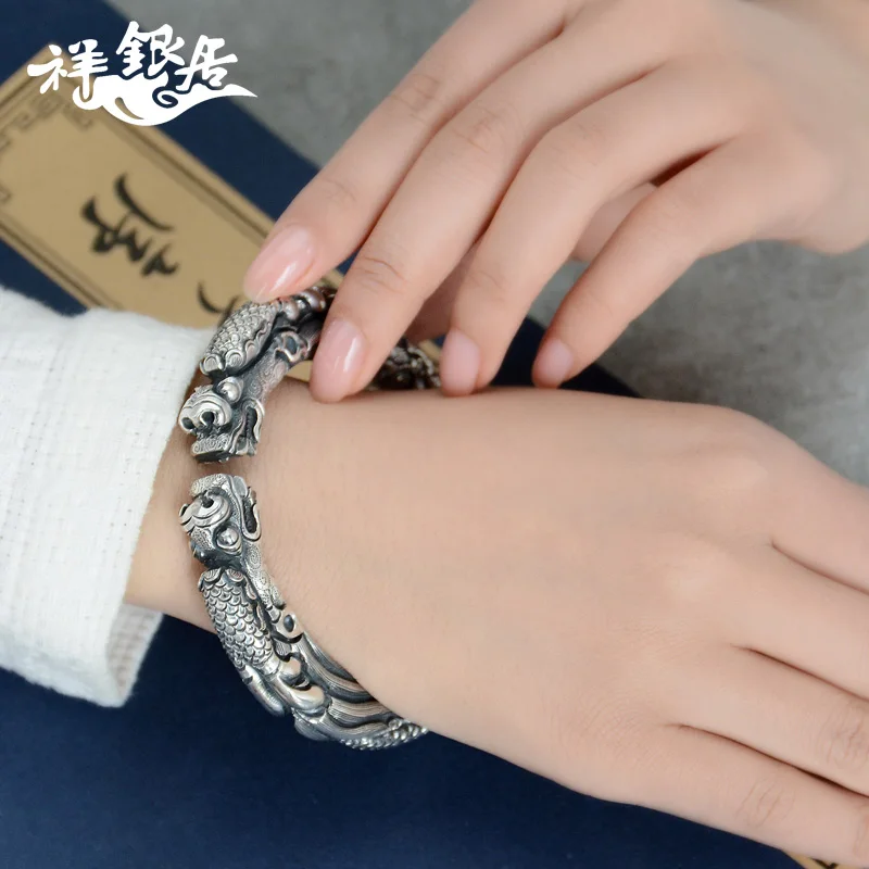 Рисунок 2 - ★Серебряный браслет с оригинальным