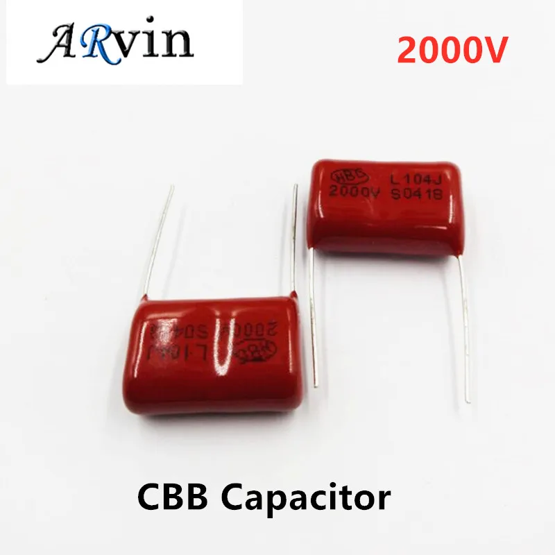 

Конденсатор CBB 2000V 102J 223J 473J 104J 2KV 1NF 22NF 47NF 0,1 мкФ 105J 27 мм, 10 шт.