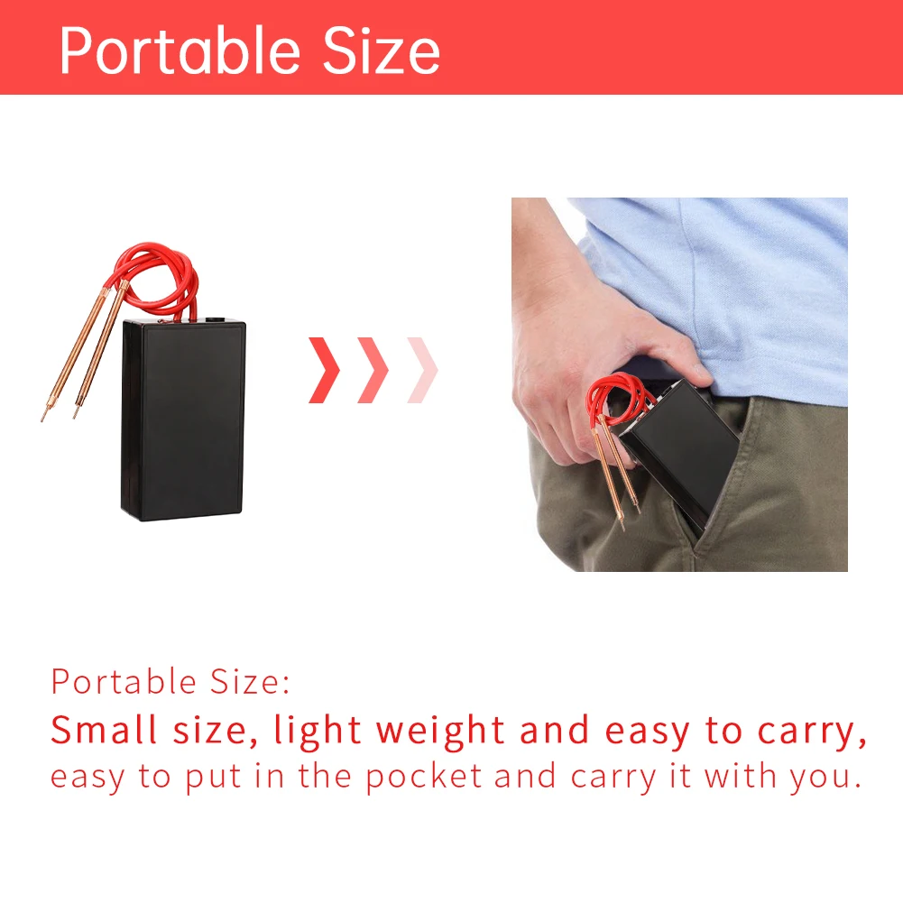 

USB Charging Accurate 6 Gear Adjustable Nickel Belt Household Portable Soldering With Pen Mini Spot Built In Battery DIY