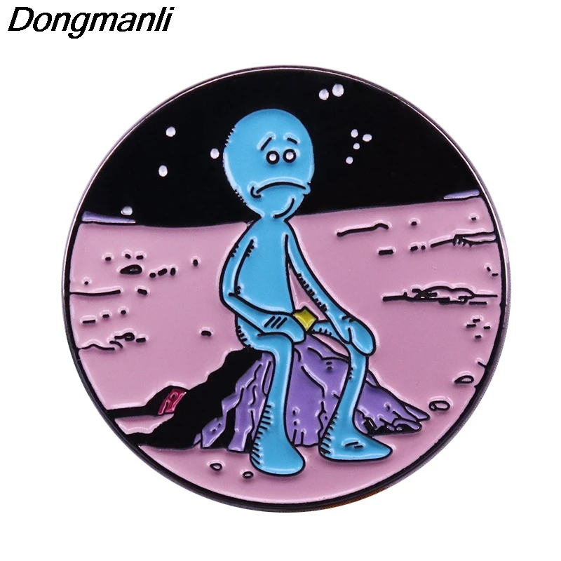 

LT341 Cute Anime Icons Cartoon Creative Metal Brooch Enamel Pins Badge backpack bag Collar Jewelry 1pcs