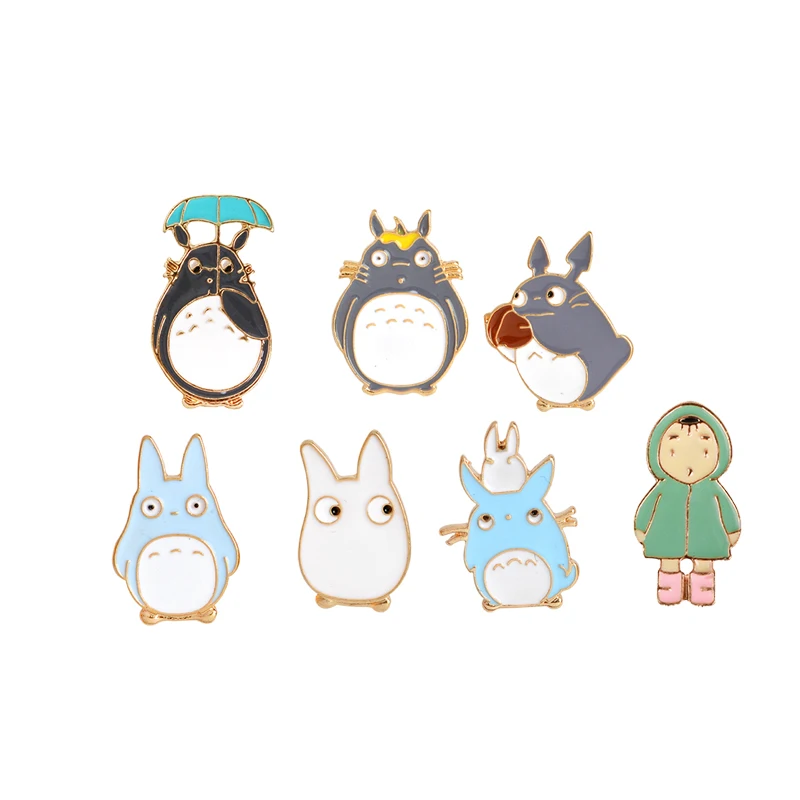 7 видов стилей милый японский аниме Миядзаки Хаяо Kawaii мультфильм мой сосед Броши