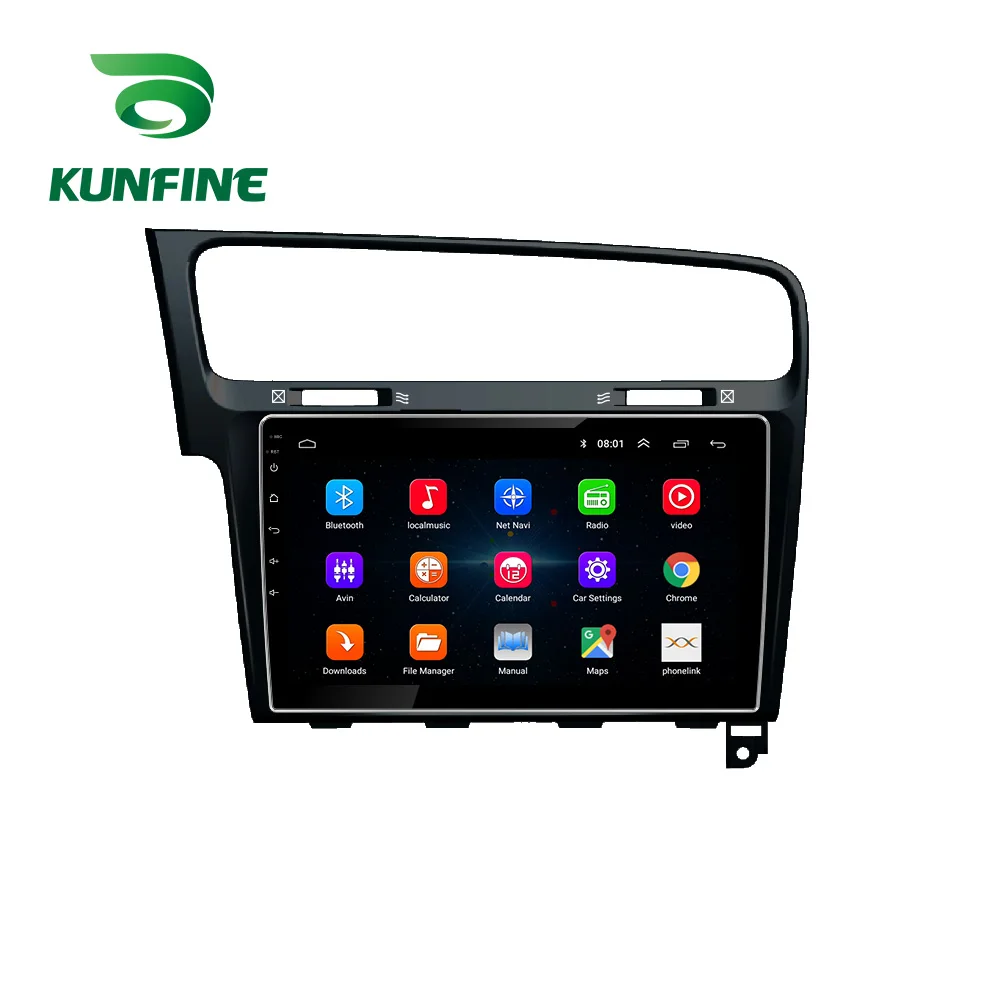 Восьмиядерный автомобильный DVD GPS-навигатор Android 10 0 стерео-проигрыватель для VW GOLF