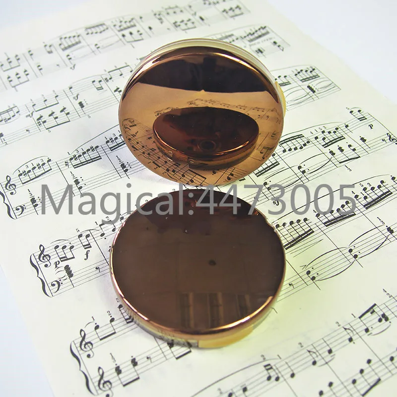 20 шт./лот пустая Косметическая Золотая емкость для теней век с алюминиевая