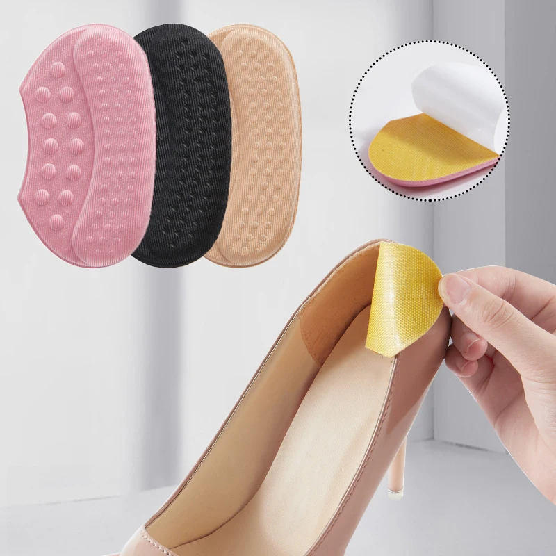 

Soft Sports Heel Insert Sticker for Shoes Size Reducer Filler High Heels Liner Protector Heel Pain Relief Self-adhesive Cushion