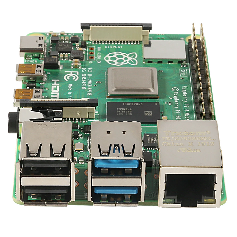 Последняя модель Raspberry Pi 4 B 1 Гб 2 ГБ ОЗУ Bcm2711 четырехъядерный процессор Cortex-a72 Arm V8 5