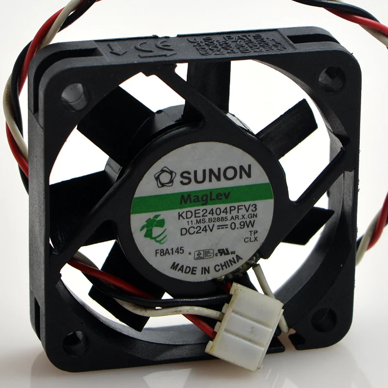 Осевой вентилятор для охлаждения подшипника Sunon KDE2404PFV3 24 В постоянного тока 0 9 Вт