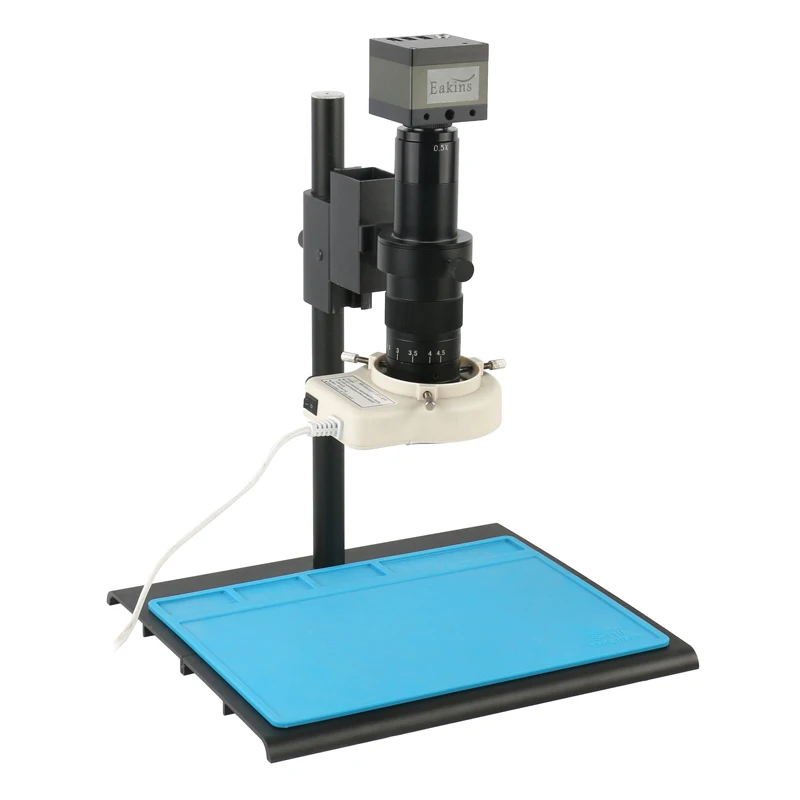 

1080P HDMI 1/2.8 "лабораторный цифровой промышленный видеомикроскоп камера 180X 300X C с креплением камера для телефона аналогичный SMD ремонт пайки