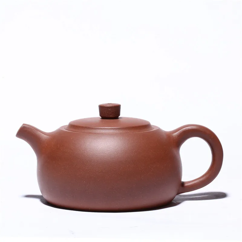 

Yixing recommended undressed ore purple clay and half pot of pure manual kung fu tea pot gift custom wholesale agents