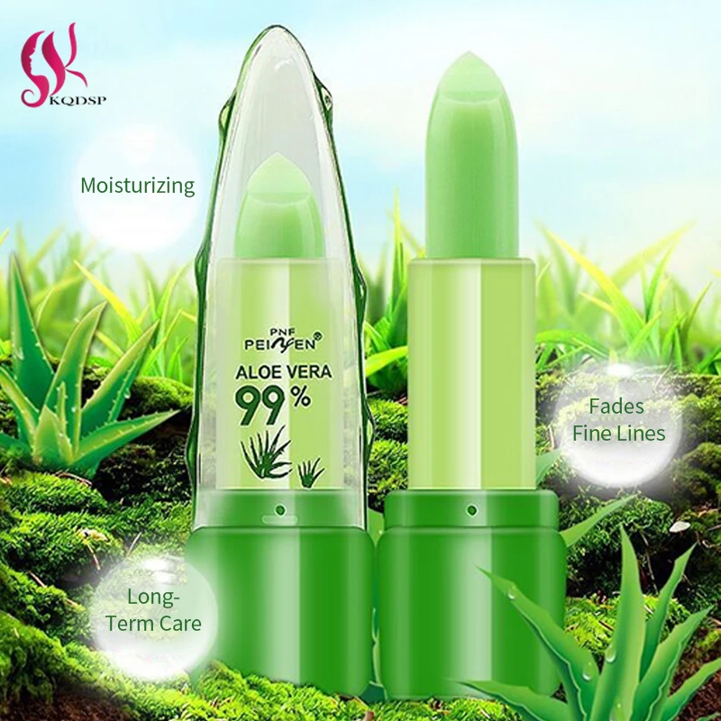 Губная помада с алоэ вера меняющая цвет при естественной температуре не тускнеет