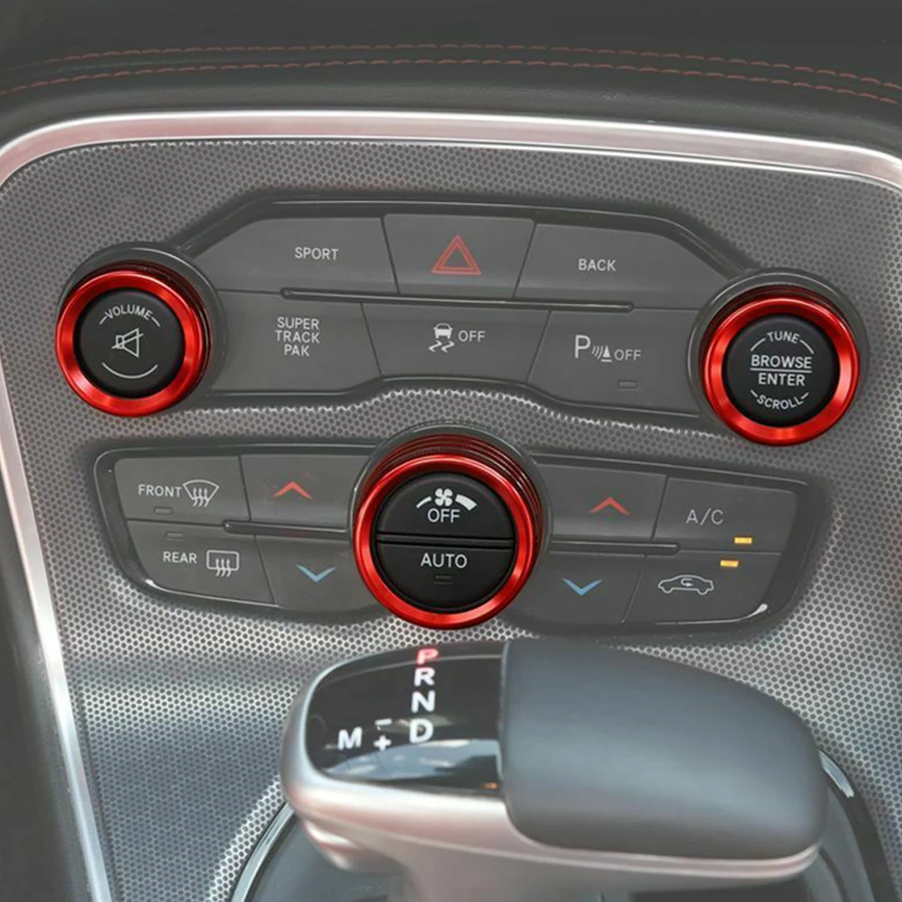 3 кратный алюминиевый корпус с кольцом и рукояткой управления для Dodge Challenger 15