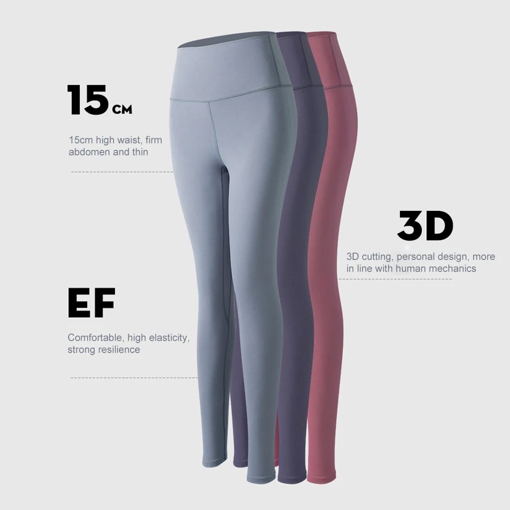 WorthWhile Women Leggings Sport Fitness High Waist Yoga Pants Foot Tights Seamless for Gym Sportwear Female Compression Leggins