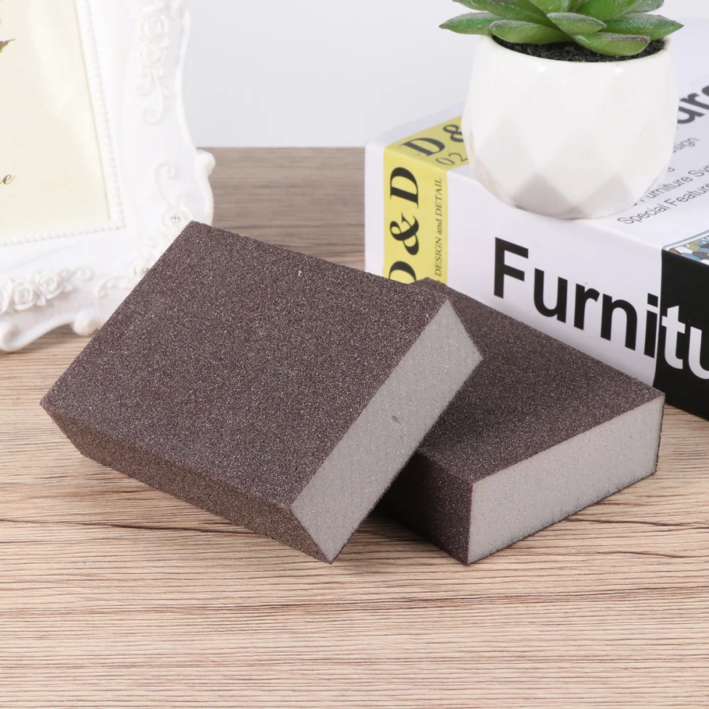 

4pcs Emery Papers Sponge Polishing Emery Papers Block Double Double Sides Polishing Emery Papers Block for Home (Small, Medium,