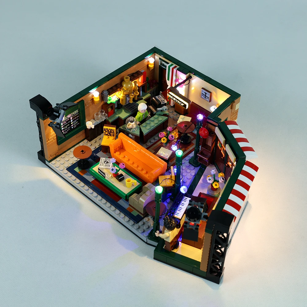 Комплект светильник для серий 21319 Ideas серия Central Perk televk Friends модель в комплект не