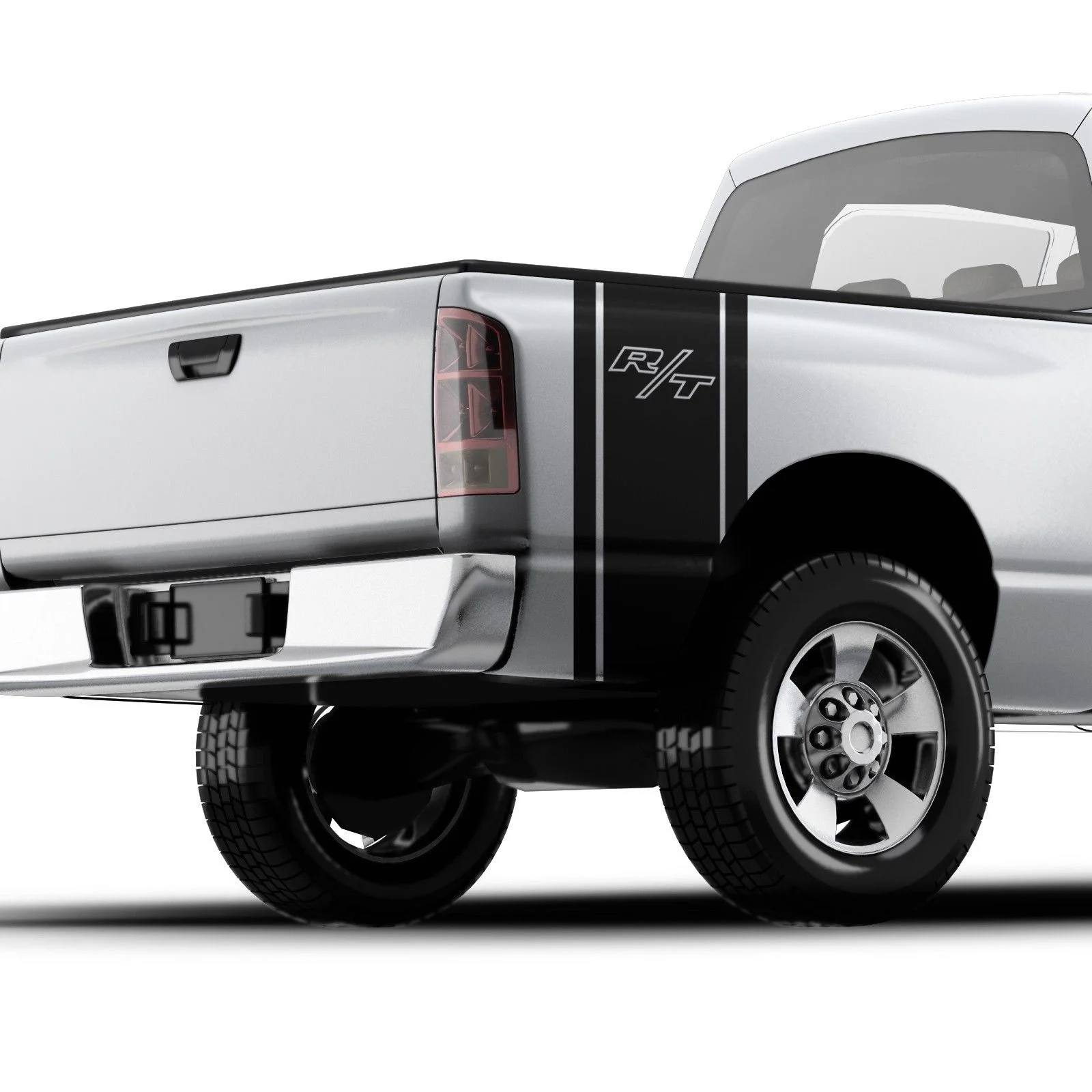 Для Dodge Ram R/T 1500 Hemi грузовик Кровать Сторона виниловая наклейка стикер SRT 8