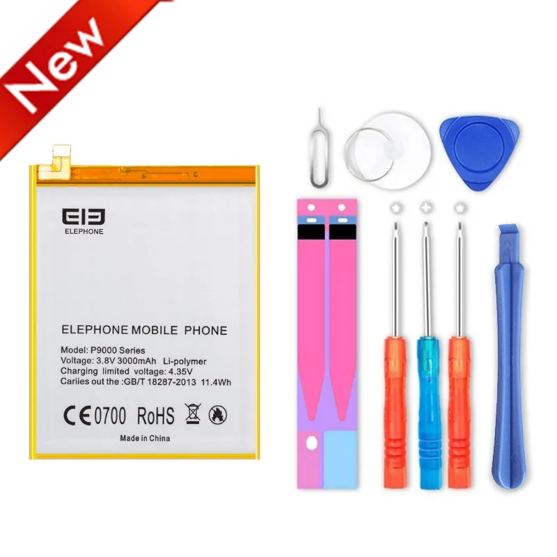 

100% NEW Original P9000 3000mAh battery For Elephone P9000 P9000 Lite Mobile Phone