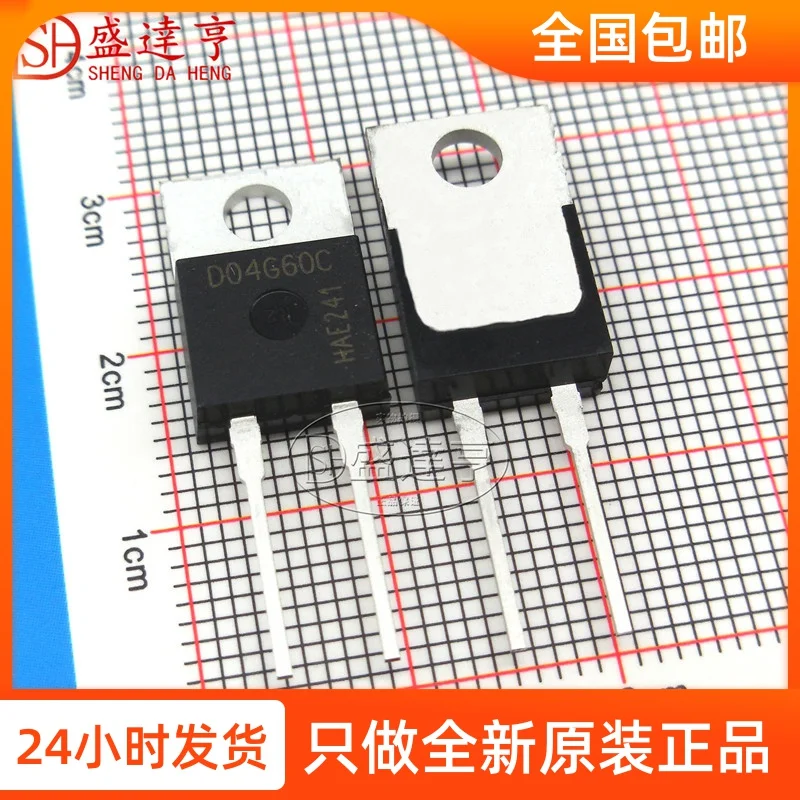 10 шт./лот IDH04SG60C D04G60C 4A 600V TO 220 SIC новый оригинальный в наличии|Транзисторы| |
