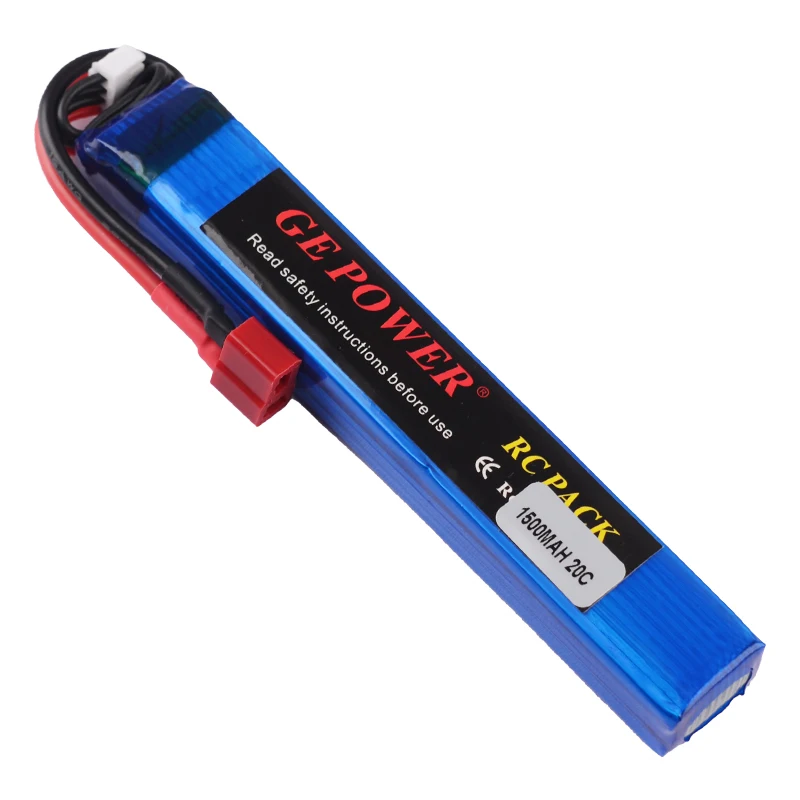 Аккумуляторная батарея GE Power 2S 3S 7 4 В 11 1 мАч 20C RC Lipo T / SM /XT30 для электрического
