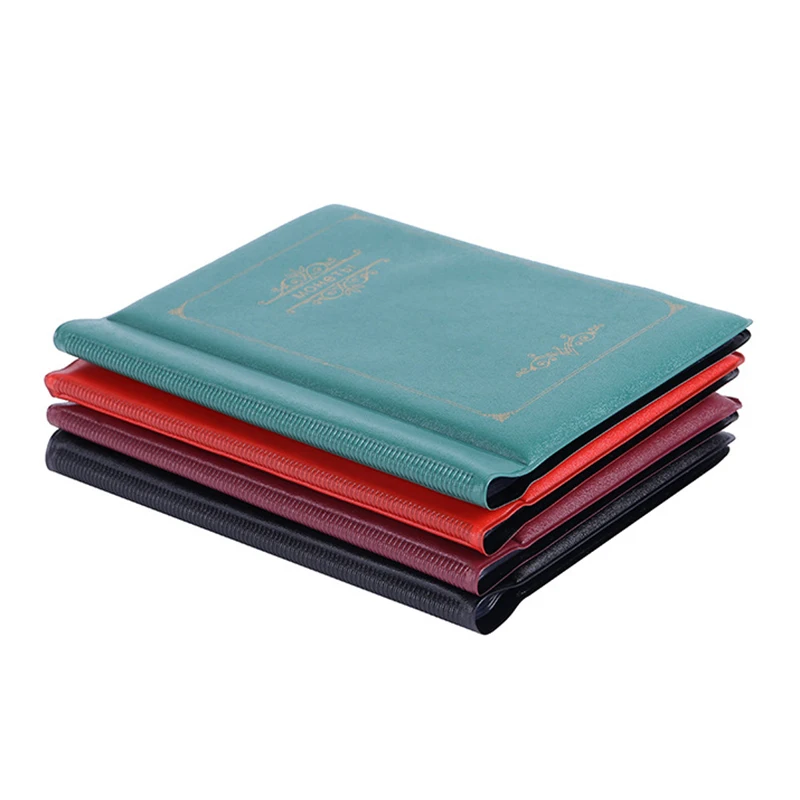 Альбом для монет на 120 листов портативный держатель книга хранения 4 цвета | Дом и