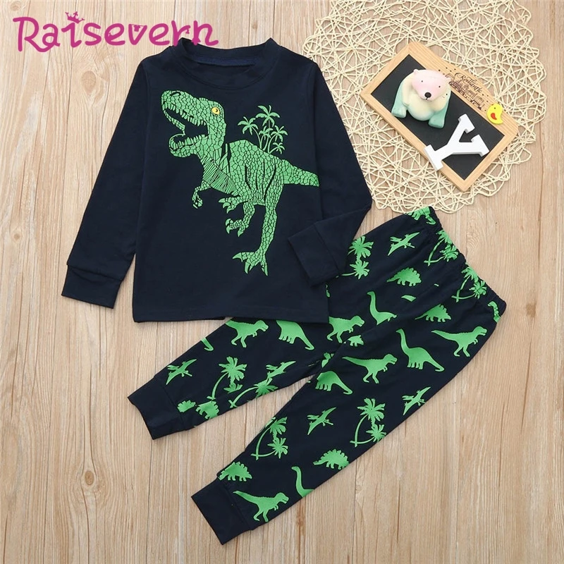 Куртка с принтом &quotдинозавр&quot комплекты для детей Одежда девочек и мальчиков