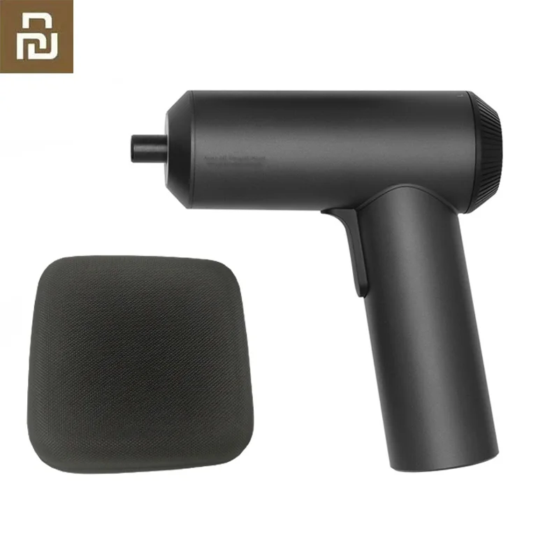 Black Xiaomi Mijia Беспроводная перезаряжаемая отвертка 2000mAh Li-Ion 5N. m 3,6 V электрическая отвертка с 12 шт S2 Биты для отвертки для mihome - Цвет: Black
