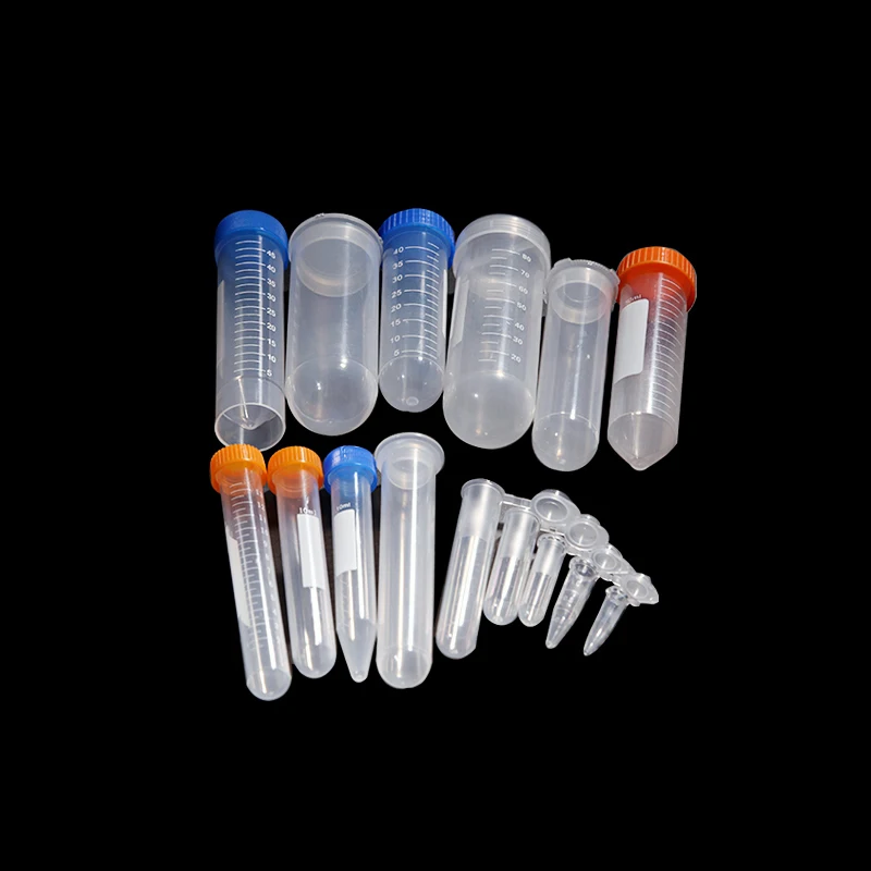 200 шт 7 мл центрифужные трубки с крышкой лабораторные