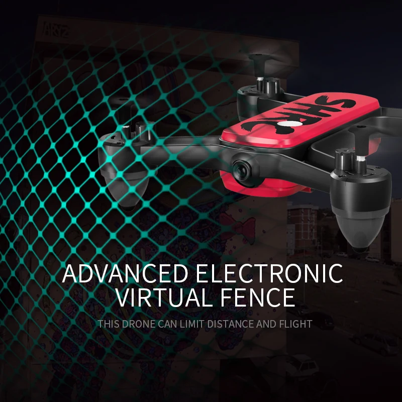 Квадрокоптер EBOYU H7 с GPS Wi-Fi FPV ESC 4K HD двойная камера | Игрушки и хобби