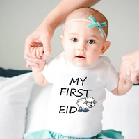 my first eid newborn girl jumpsuit for kids baby boy clothes childrens clothing bodysuit for newborns clothes body beb%c3%a9