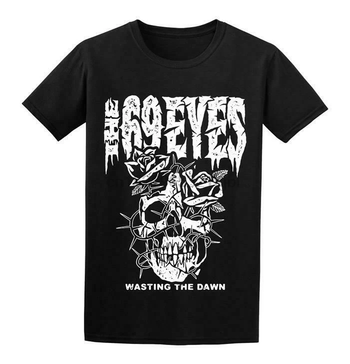 The 69 Eyes рок группа Rose Skull wasting the dawn футболка| |